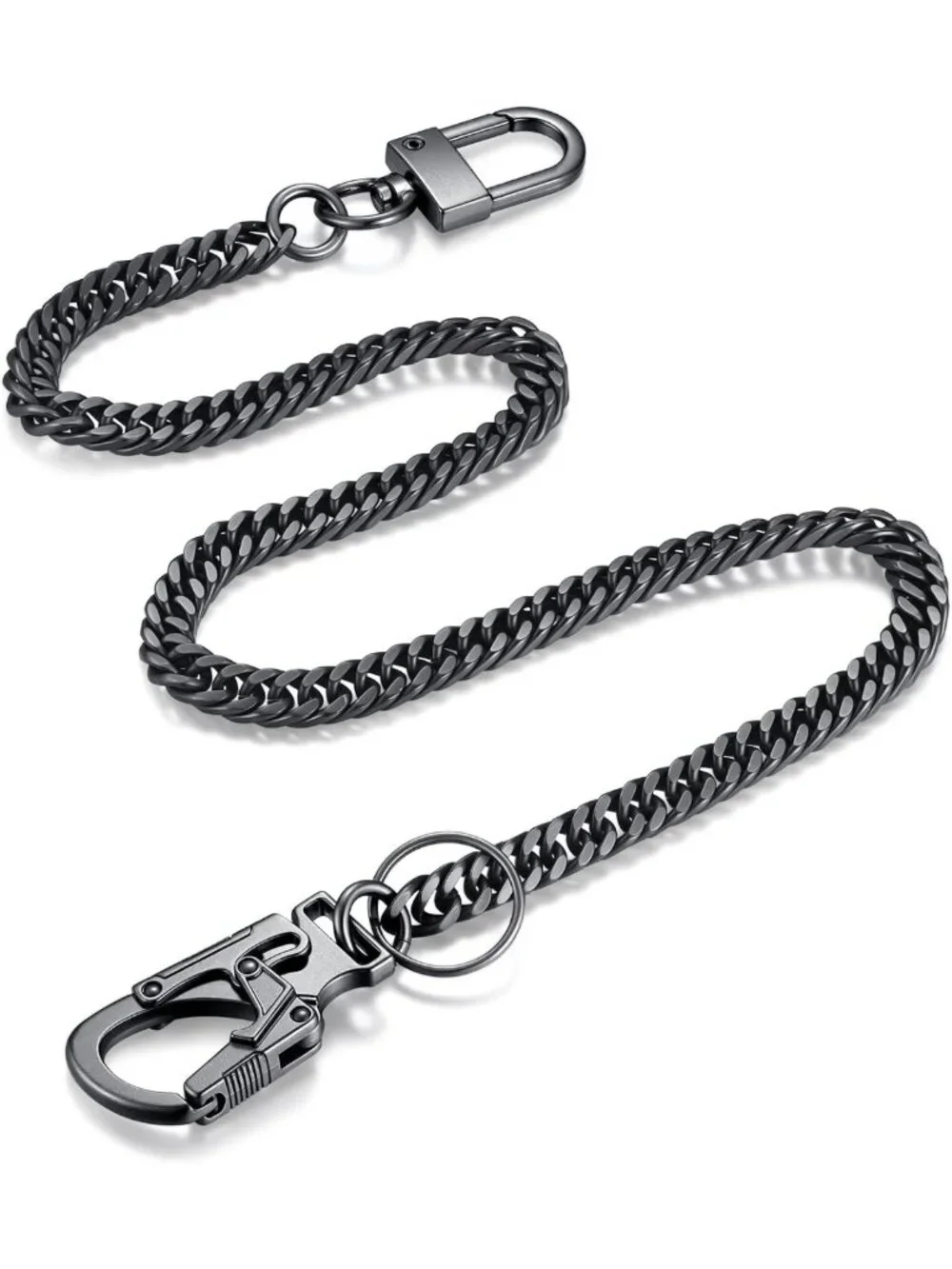 Everyday Wallet Chain for Men - Double Lock Security Keychain & Pants Accessory